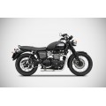 ZARD 2>2 Full SHORT CONICAL Exhaust for Triumph Bonneville ZARD 2>2 Full SHORT CONICAL Exhaust for Triumph Bonneville